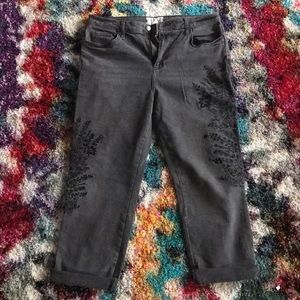 Free people dark wash jeans